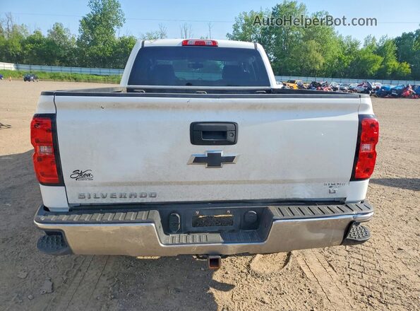 1GCVKREH6HZ386871 2017 CHEVROLET SILVERADO White Հետևի տեսք