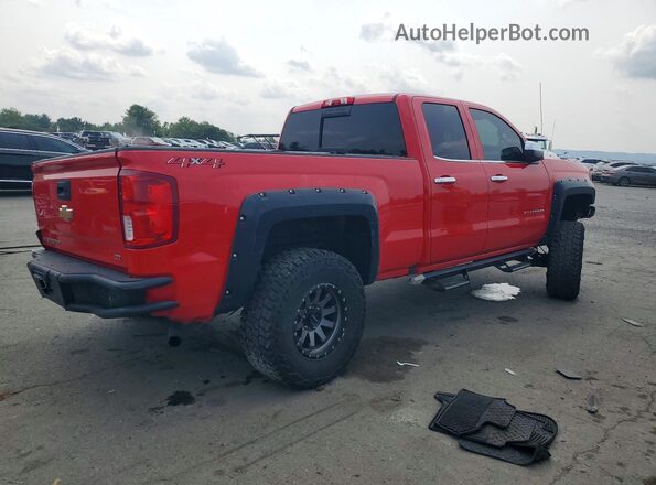 1GCVKSEC3JZ229882 2018 CHEVROLET SILVERADO Red Trasero derecho