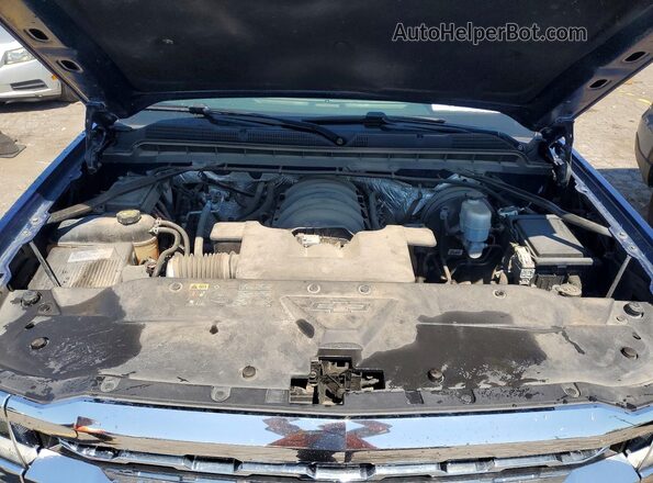 1GCVKSEC7GZ410928 2016 CHEVROLET SILVERADO Blue Սալոնի հետևի տեսք