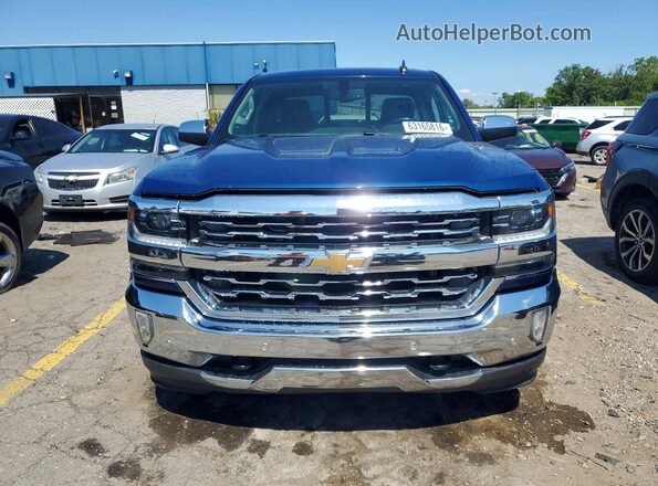 1GCVKSEC7GZ410928 2016 CHEVROLET SILVERADO Blue Դիմացի տեսք