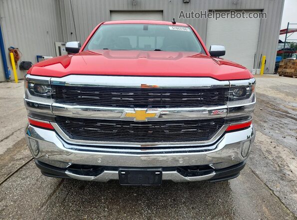 1GCVKSEC9GZ183354 2016 CHEVROLET SILVERADO Red Front view