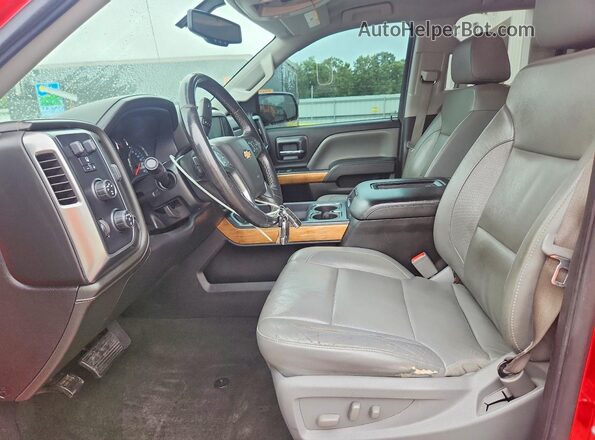 1GCVKSEC9GZ183354 2016 CHEVROLET SILVERADO Red Front interior view