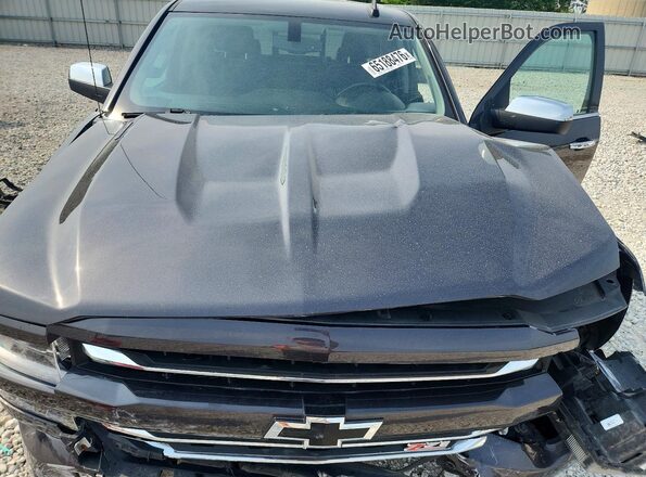 1GCVKSECXGZ260779 2016 CHEVROLET SILVERADO Gray Vista interior trasera