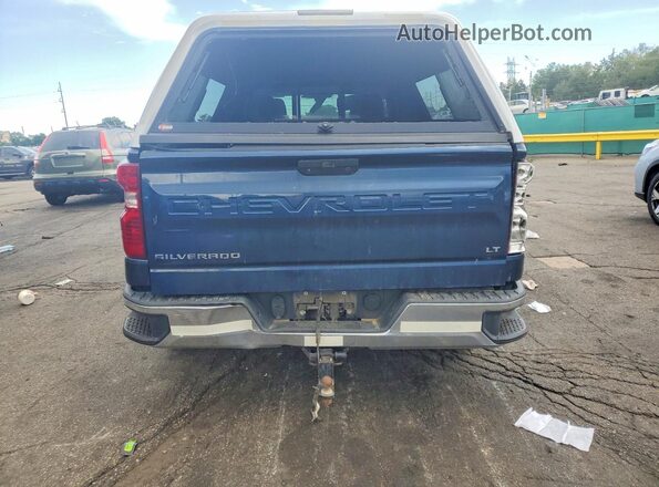 1GCVYDEDXKZ347173 2019 CHEVROLET SILVERADO Blue Vista trasera