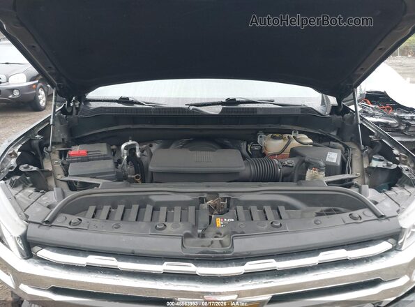 1GCVYGEL9KZ295673 2019 CHEVROLET SILVERADO Black უკანა ხედი