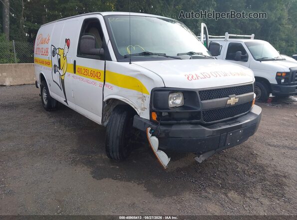 1GCWGAFF1G1178656 2016 CHEVROLET EXPRESS White Դիմացի տեսք