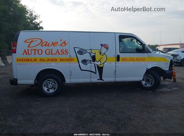 1GCWGAFF1G1178656 2016 CHEVROLET EXPRESS White Սալոնի հետևի տեսք