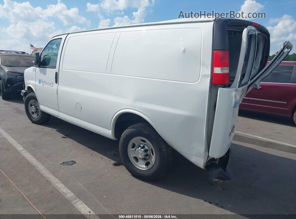 1GCWGAFF2G1330749 2016 CHEVROLET EXPRESS White უკანა მარცხენა