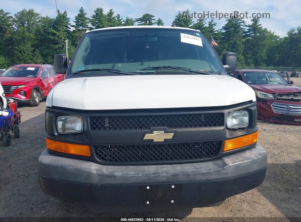 1GCWGAFF8G1335423 2016 CHEVROLET EXPRESS White Widok zestawu wskaźników