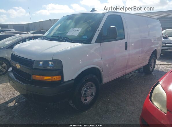 1GCWGAFG5L1252907 2020 CHEVROLET EXPRESS White Передня ліва чверть