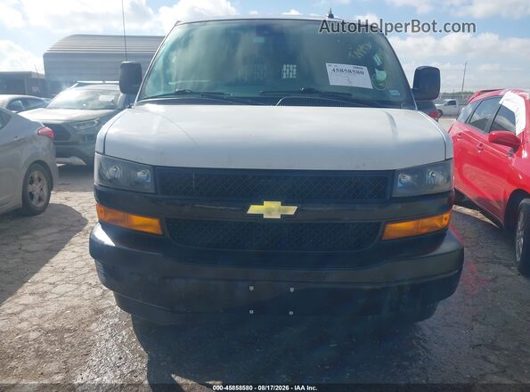 1GCWGAFG5L1252907 2020 CHEVROLET EXPRESS White Вид щитка приладів