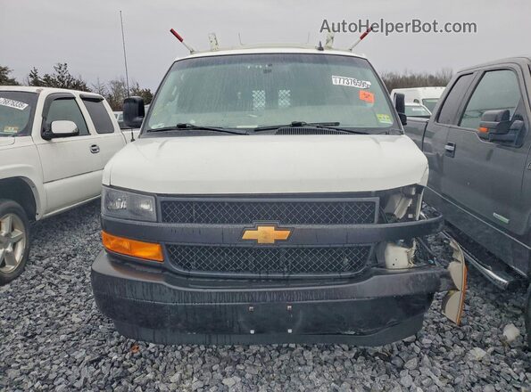 1GCWGAFG9K1337604 2019 CHEVROLET EXPRESS White Front view