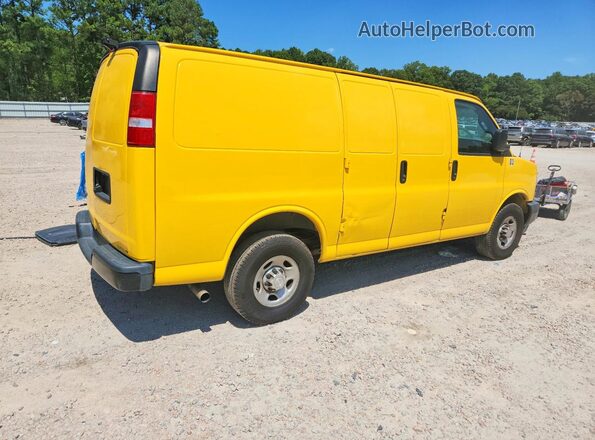 1GCWGAFP0K1337829 2019 CHEVROLET EXPRESS Yellow უკანა მარჯვენა