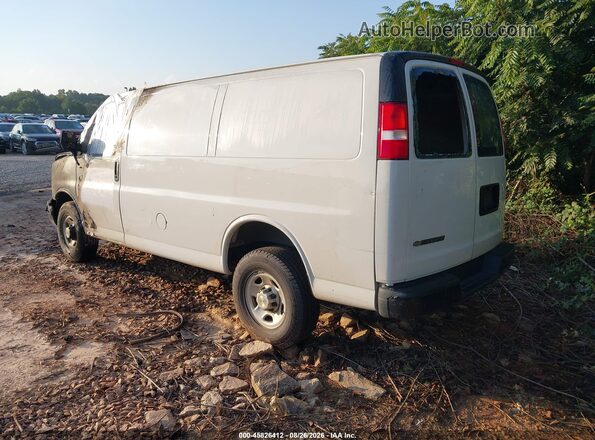 1GCWGAFP1M1254591 2021 CHEVROLET EXPRESS White Trasero izquierdo