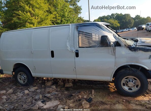 1GCWGAFP1M1254591 2021 CHEVROLET EXPRESS White Vista del cuadro de instrumentos