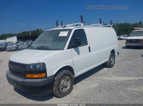 1GCWGAFP2L1176028 2020 CHEVROLET EXPRESS White Vista tres cuartos delantera izquierda