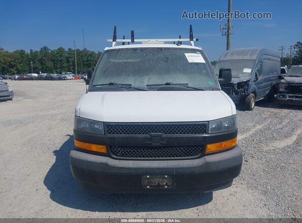 1GCWGAFP2L1176028 2020 CHEVROLET EXPRESS White Vista del cuadro de instrumentos