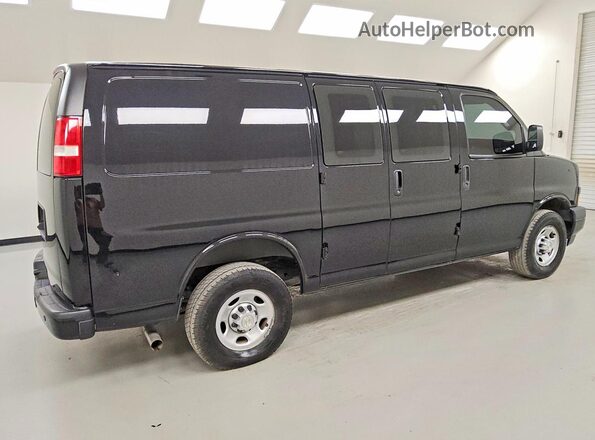 1GCWGAFP2P1108771 2023 CHEVROLET EXPRESS Black უკანა მარჯვენა