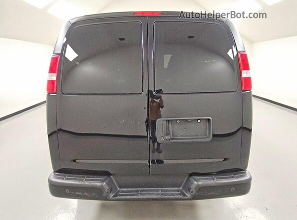 1GCWGAFP2P1108771 2023 CHEVROLET EXPRESS Black უკანა ხედი