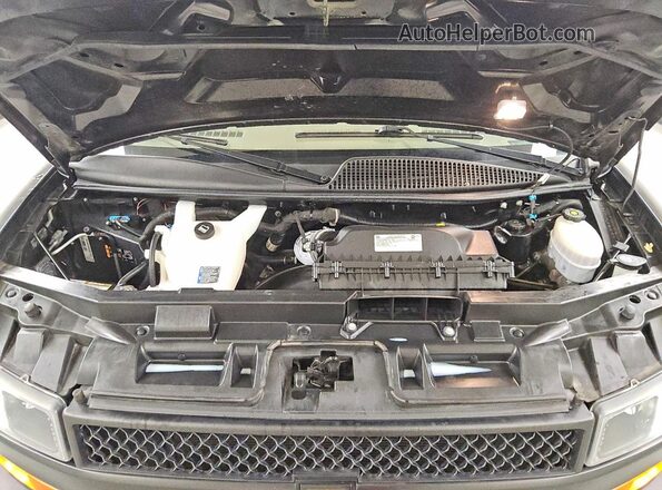 1GCWGAFP2P1108771 2023 CHEVROLET EXPRESS Black უკანა სალონის ხედი