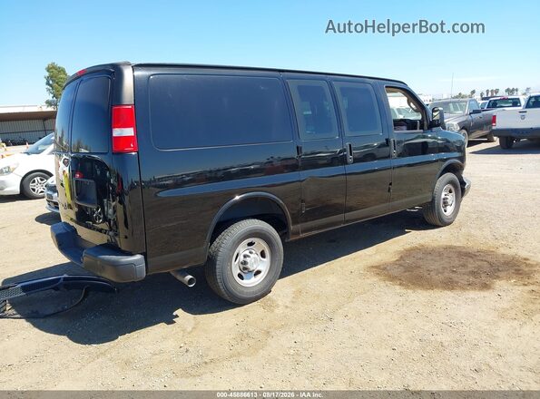 1GCWGAFP2P1221748 2023 CHEVROLET EXPRESS Black უკანა მარჯვენა