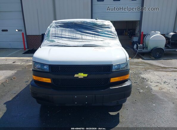 1GCWGAFP3P1121061 2023 CHEVROLET EXPRESS White Instrument cluster view