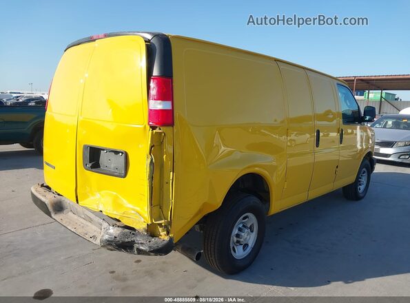 1GCWGAFP7M1245880 2021 CHEVROLET EXPRESS Yellow Հետևի աջ