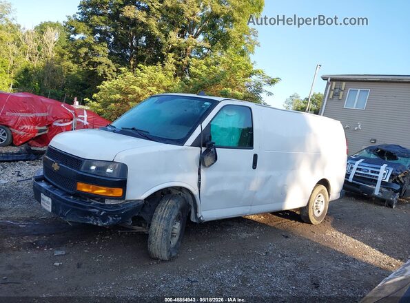 1GCWGAFP7M1309769 2021 CHEVROLET EXPRESS Белый Панорамный вид салона 360°