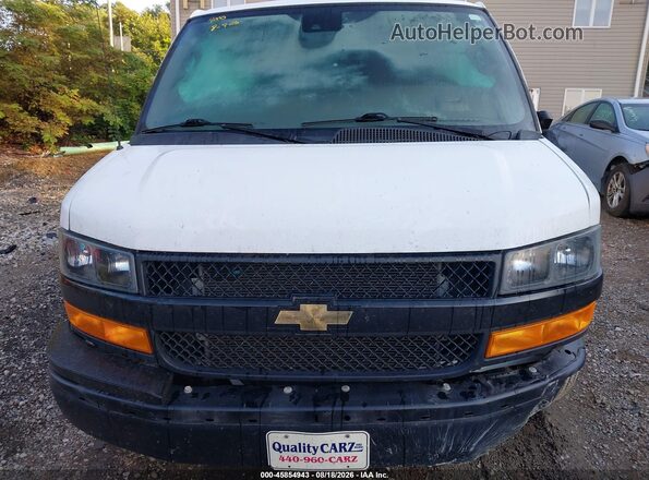 1GCWGAFP7M1309769 2021 CHEVROLET EXPRESS Белый Вид щитка приборов