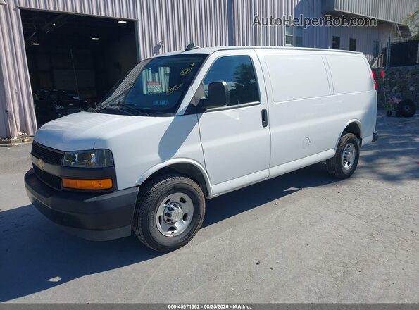 1GCWGAFP7R1238757 2024 CHEVROLET EXPRESS White Vista tres cuartos delantera izquierda