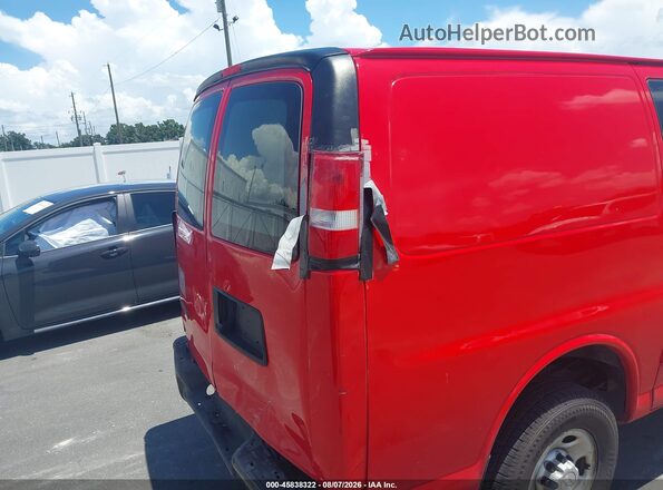 1GCWGAFP9J1246007 2018 CHEVROLET EXPRESS Red 