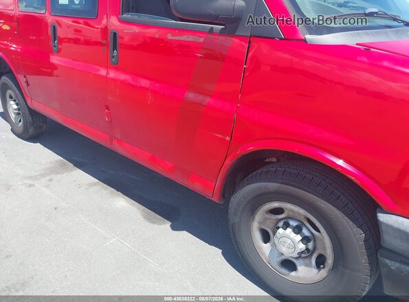 1GCWGAFP9J1246007 2018 CHEVROLET EXPRESS Red 