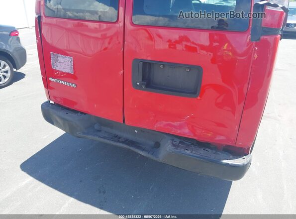 1GCWGAFP9J1246007 2018 CHEVROLET EXPRESS Red 