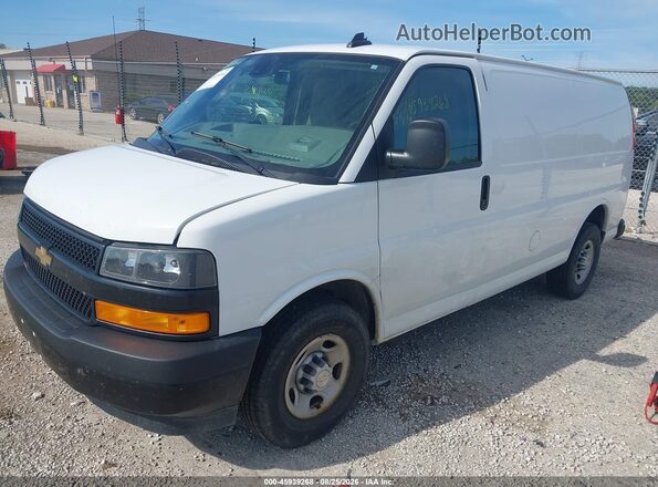1GCWGAFP9M1305318 2021 CHEVROLET EXPRESS White Front left