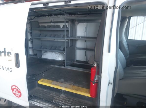 1GCWGAFP9N1138802 2022 CHEVROLET EXPRESS White Vista de la etiqueta del VIN