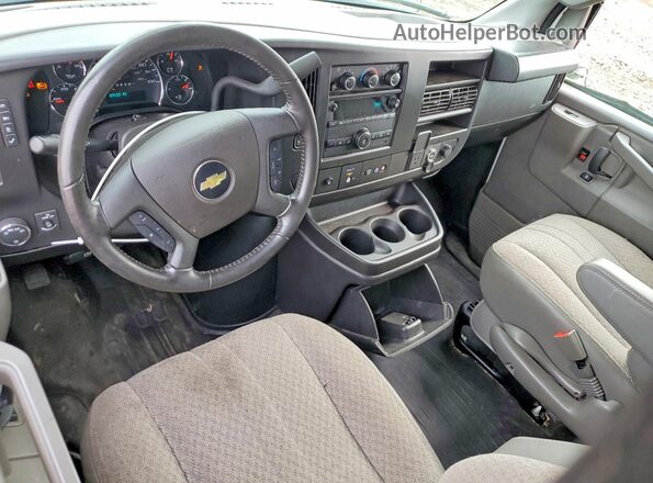 1GCWGAFPXP1160309 2023 CHEVROLET EXPRESS White Dashboard view