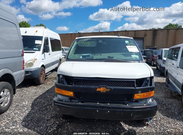 1GCWGBFP7S1134815 2025 CHEVROLET EXPRESS White ხელსაწყოთა პანელის ხედი
