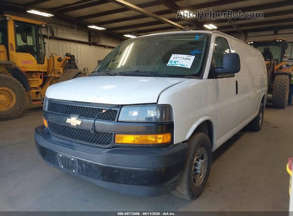 1GCWGBFPXM1149599 2021 CHEVROLET EXPRESS White Передня ліва чверть