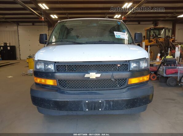 1GCWGBFPXM1149599 2021 CHEVROLET EXPRESS White Вид панелі приладів