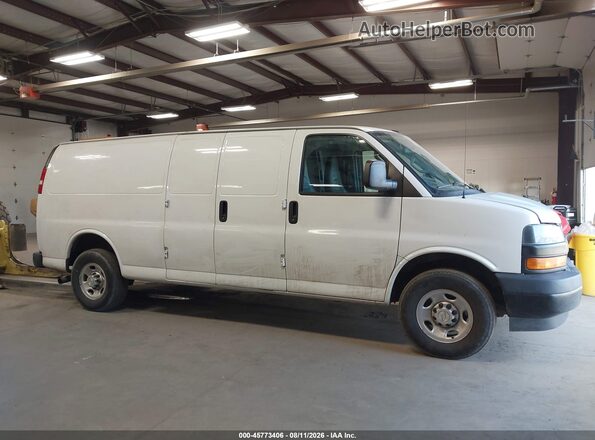 1GCWGBFPXM1149599 2021 CHEVROLET EXPRESS White Вид щитка приладів
