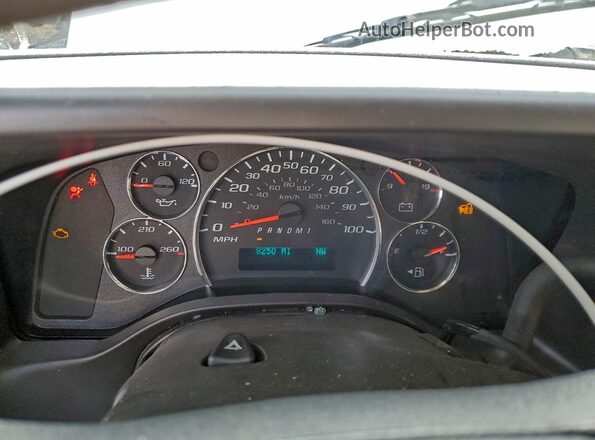 1GCZGGF75S1103718 2025 CHEVROLET EXPRESS Белый Вид щитка приборов