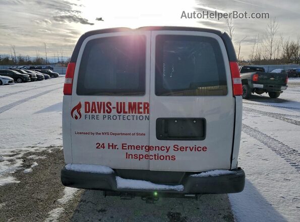 1GCZGGF75S1103718 2025 CHEVROLET EXPRESS Белый Вид сзади