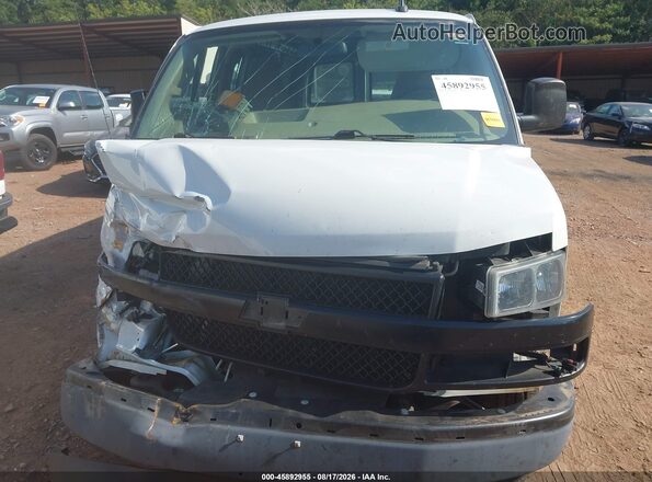 1GCZGGFG1K1219448 2019 CHEVROLET EXPRESS White Vista del cuadro de instrumentos