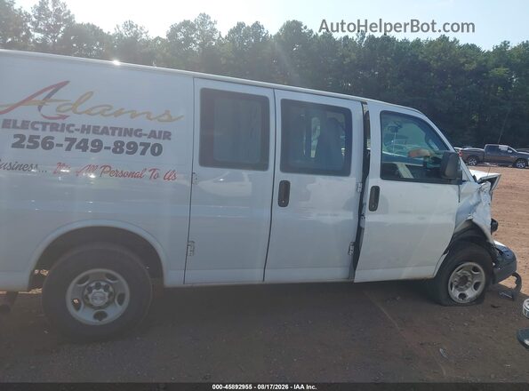 1GCZGGFG1K1219448 2019 CHEVROLET EXPRESS White Vista interior trasera
