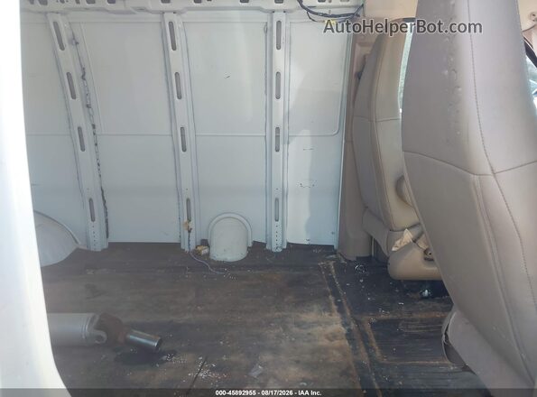 1GCZGGFG1K1219448 2019 CHEVROLET EXPRESS White Vista de la etiqueta del VIN
