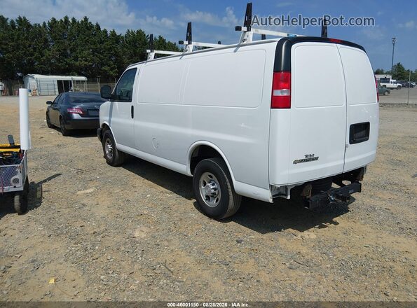1GCZGGFG2K1245704 2019 CHEVROLET EXPRESS White Trasero izquierdo