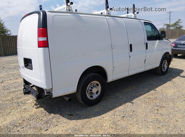 1GCZGGFG2K1245704 2019 CHEVROLET EXPRESS White Trasero derecho