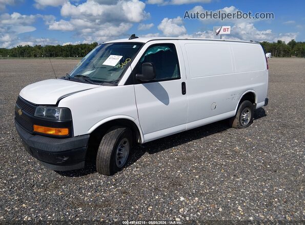 1GCZGGFP2L1146477 2020 CHEVROLET EXPRESS White Vista tres cuartos delantera izquierda