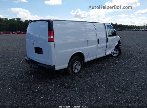 1GCZGGFP2L1146477 2020 CHEVROLET EXPRESS White Trasero derecho
