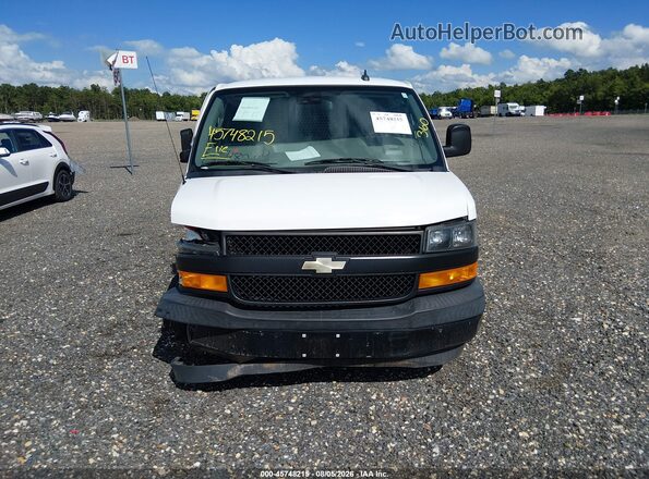 1GCZGGFP2L1146477 2020 CHEVROLET EXPRESS White Vista del cuadro de instrumentos